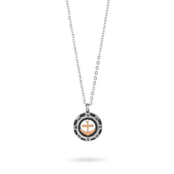Collier Boccadamo Homme in Acier AGR273 - AGR273